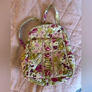 Small Floral Backpack by Vera Bradley - make me blush (retired)